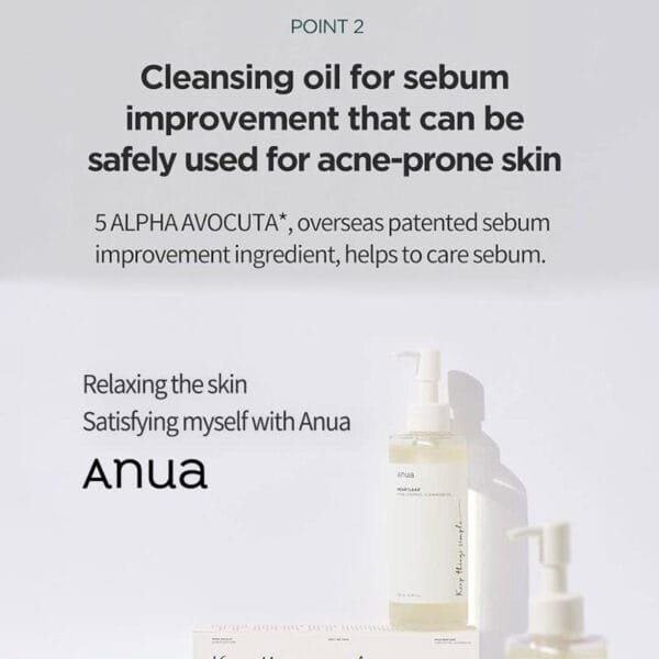 Anua Heartleaf Pore Control Cleansing Oil 200ml - Image 5