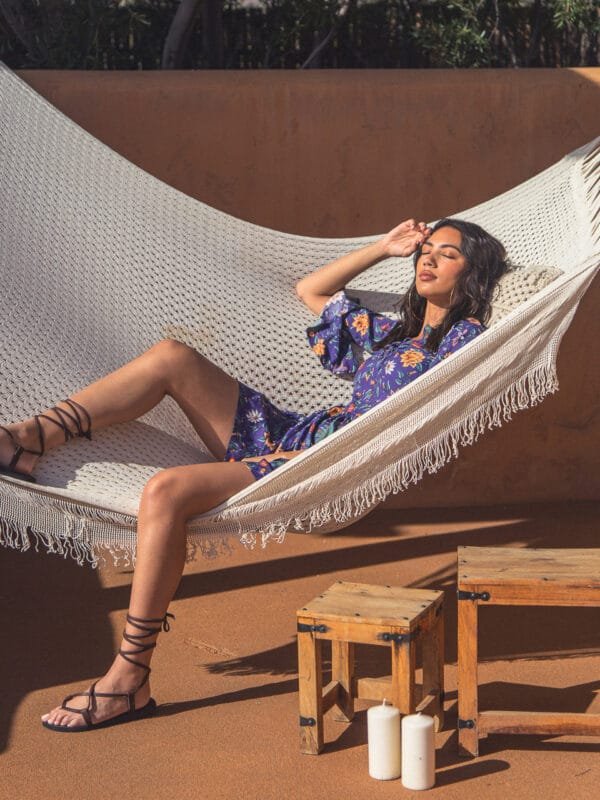 The Cleopatra Gladiator Style Leather Sandal - Image 2