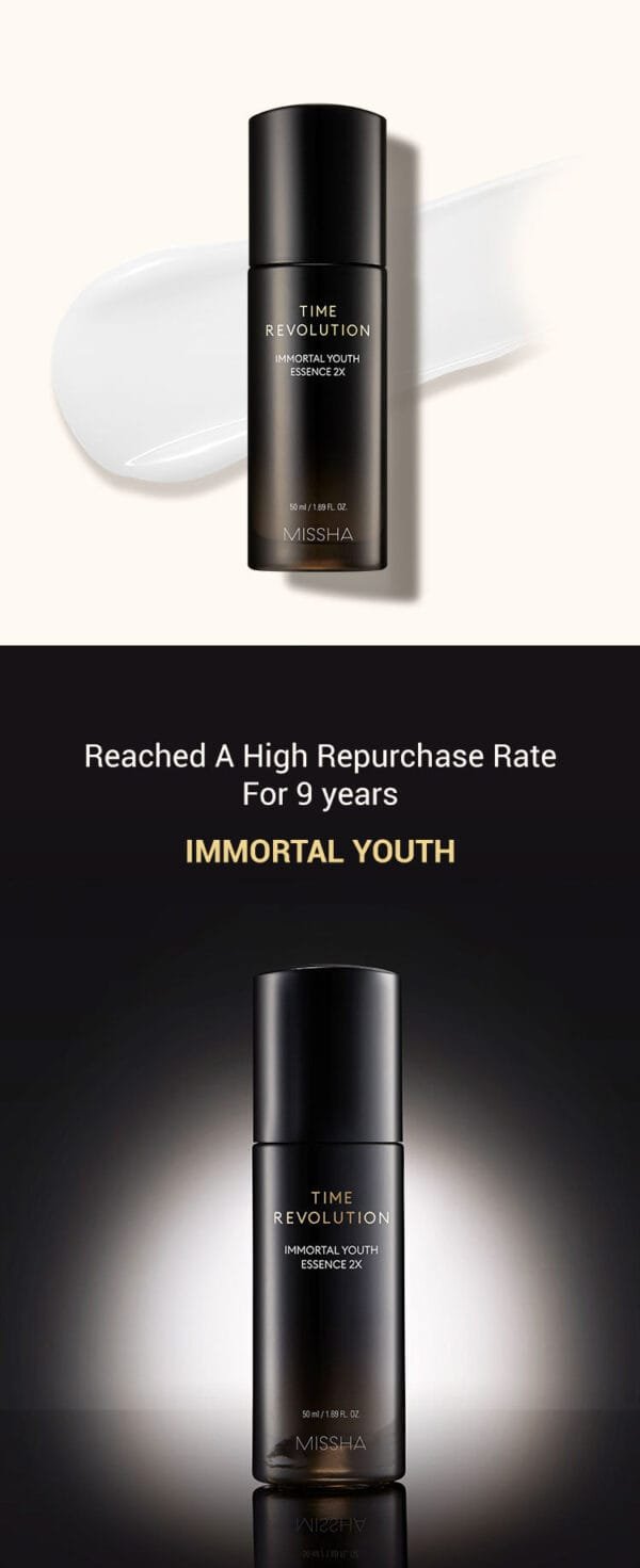 MISSHA Time Revolution Immortal Youth Essence 2X 50ml - Image 2