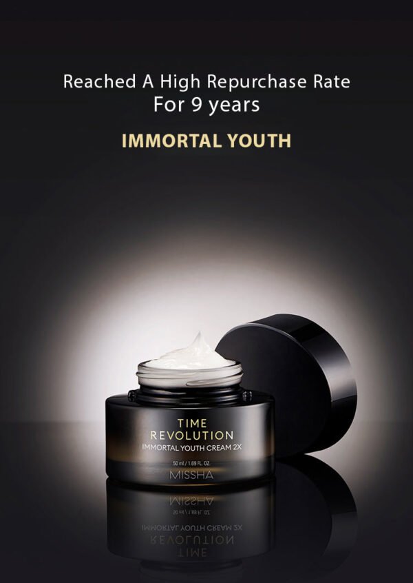 MISSHA Time Revolution Immortal Youth Cream 2X 50ml - Image 3