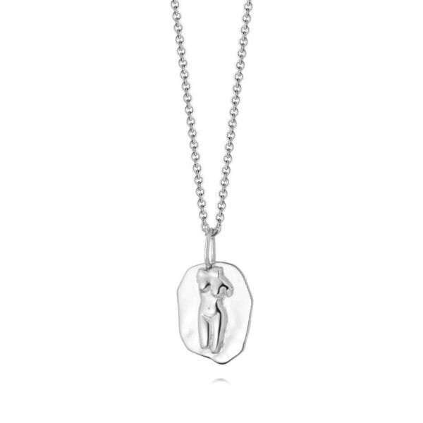 Canadian Designer Abstract Body Face Pendant Necklace Ladies - Image 5