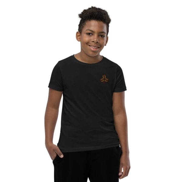 Coffee Clover Youth Short Sleeve T-Shirt - Image 5