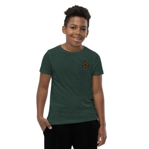 Coffee Clover Youth Short Sleeve T-Shirt - Image 13