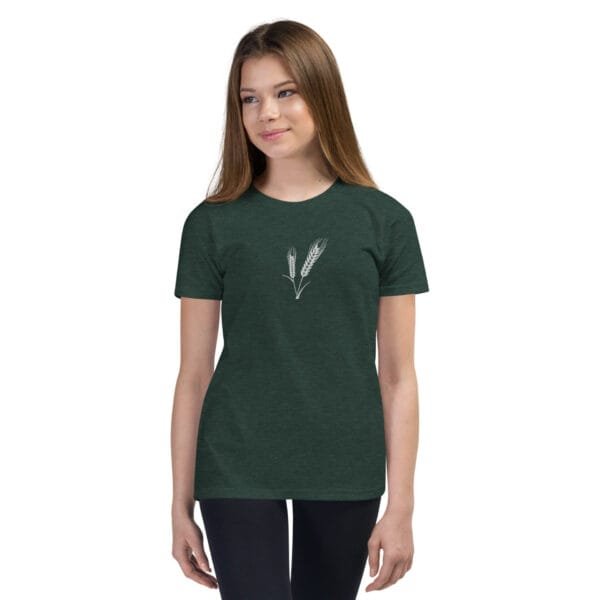 Grano Embroidered Youth Short Sleeve T-Shirt - Image 3