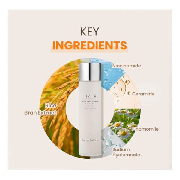 TIRTIR Milk Skin Toner 150ml - Image 4