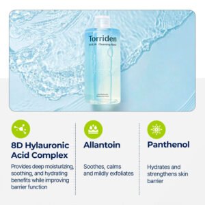 Torriden Dive-In Low Molecular Hyaluronic Acid Cleansing Water 400ml